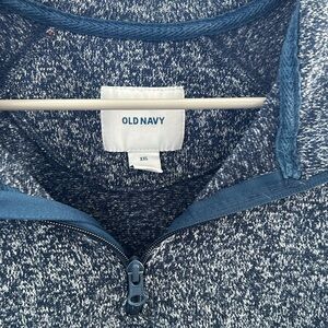 Men's old navy blue half zip